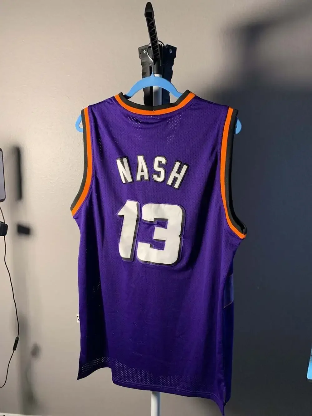 Adidas NBA Hardwood Classics Phoenix Suns Steve Nash #13 1996-1997 Jersey